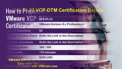 Your First Step to Passing the VMware 2V0-51.23 Exam