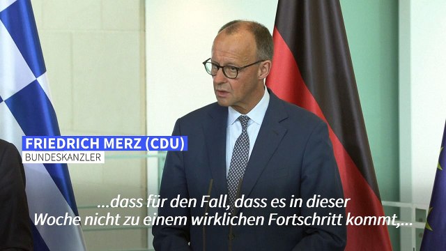 Merz zu Ukraine-Gesprächen: „Der Ball liegt in Russland“