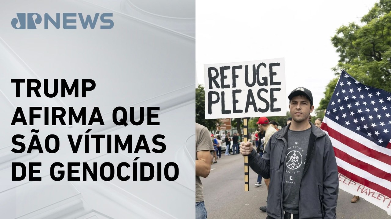 EUA recebem 1º grupo de refugiados sul-africanos brancos