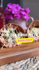 Tortillas Cônes Pizza