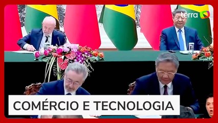 Brasil e China assinam acordos de cooperação em Pequim