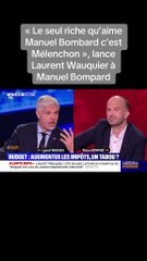 "Le seul riche (...)" : gros clash entre Laurent Wauquiez et Manuel Bompard en direct à la télé (Vidéo)