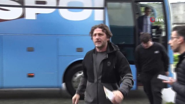 Trabzonspor, Ziraat Türkiye Kupası finali için Gaziantep'e gitti