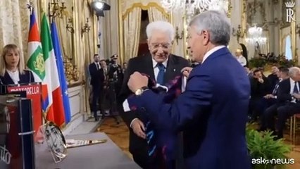 Mattarella riceve le finaliste di Coppa Italia, Milan e Bologna
