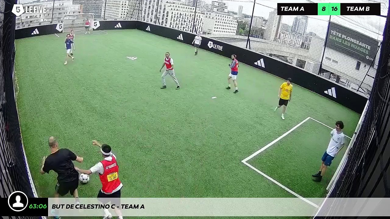 But de Celestino C - Team A