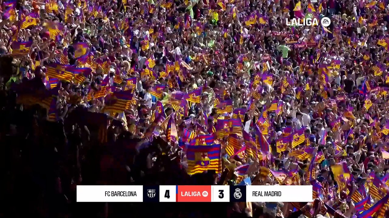 FC BARCELONA 4 - 3 REAL MADRID I RESUMEN LALIGA EA SPORTS