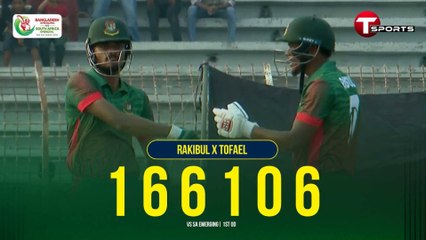 রাকিবুল-তোফায়েলের ঝড়! মোকগাকানের এক ওভারে ৩ ছক্কায় ২০ রান 🔥 | Explosive Batting Highlights