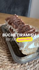 Bûche tiramisu