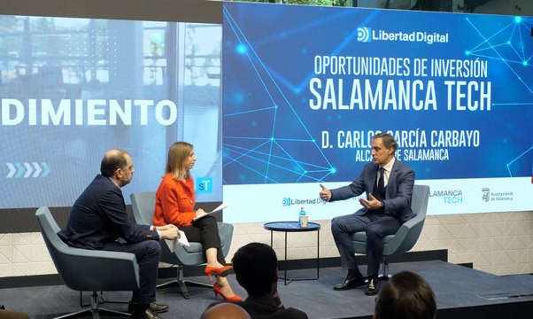 Carlos García Carbayo: Salamanca ya es la ciudad que más empleo tecnológico crea en Castilla y León