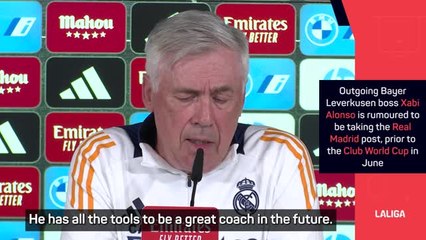 Alonso has all the tools to be a great coach at Real Madrid - Ancelotti