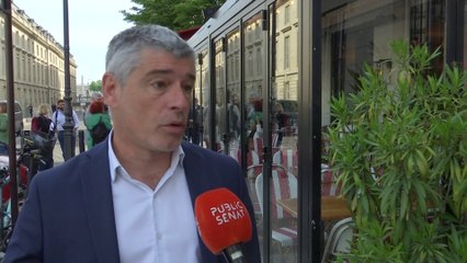 Guillaume Gontard présente le plan d'urgence à l'enfance de son groupe Les Ecologistes