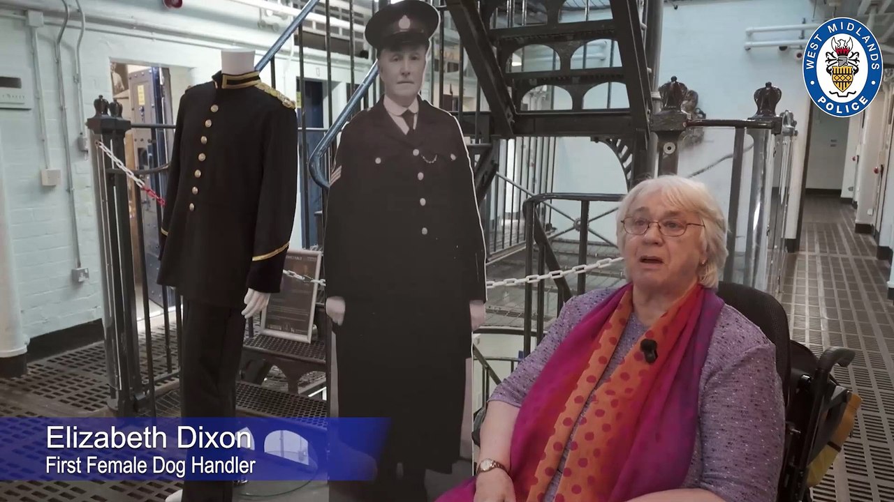 WMP's first female dog handler