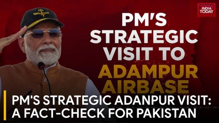 PM Modi's visit to Adampur airbase debunks Pakistan's lies on S-400 damage