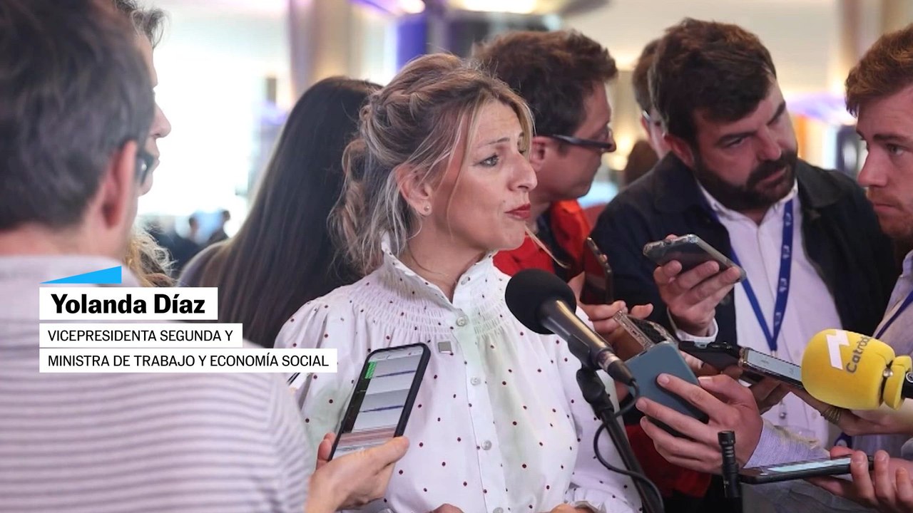 Yolanda Díaz: "No comento conversaciones privadas"