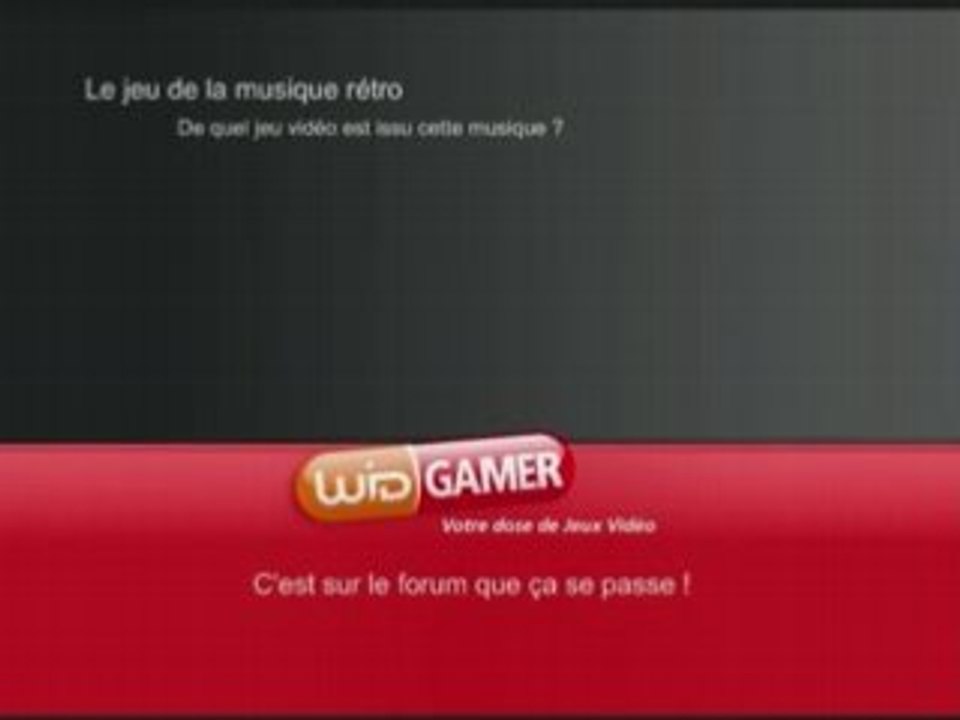 Le jeu de la musique rétro