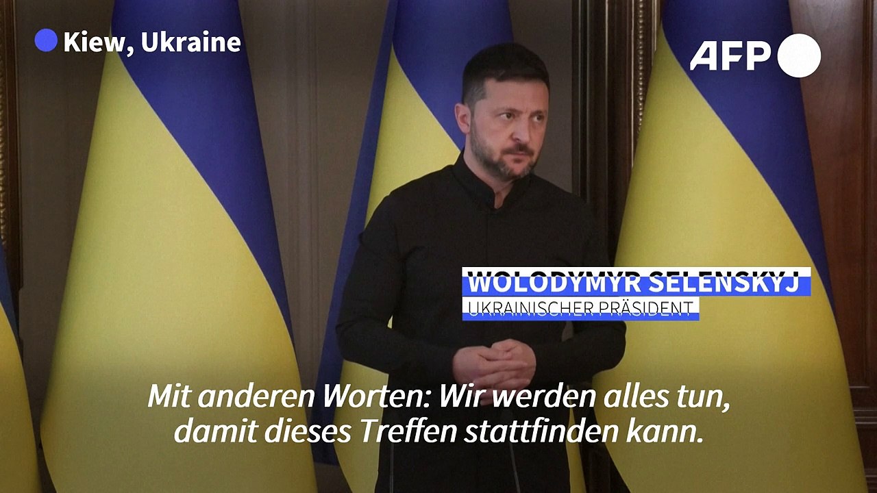 Selenskyj: „Putin will keine Verhandlungen“