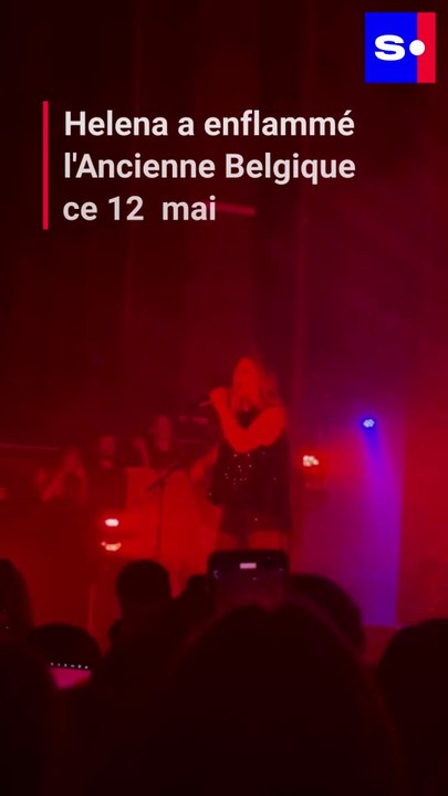 Helena a enflammé l'Ancienne Belgique ce 12  mai 2025 pour la première date de sa tournée en Belgique