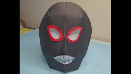 How to Make a Scary Paper Mask for Halloween | DIY Spooky Halloween Mask Craft