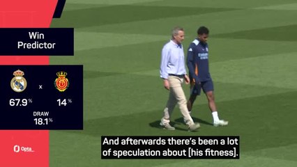 Ancelotti gives Rodrygo injury update after star limped out of training