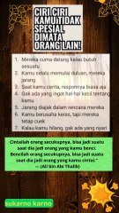 ciri ciri kamu tidak spesial di mata orang lain
