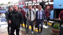 Trabzonspor, Türkiye Kupası final maçı için Gaziantep'e gitti
