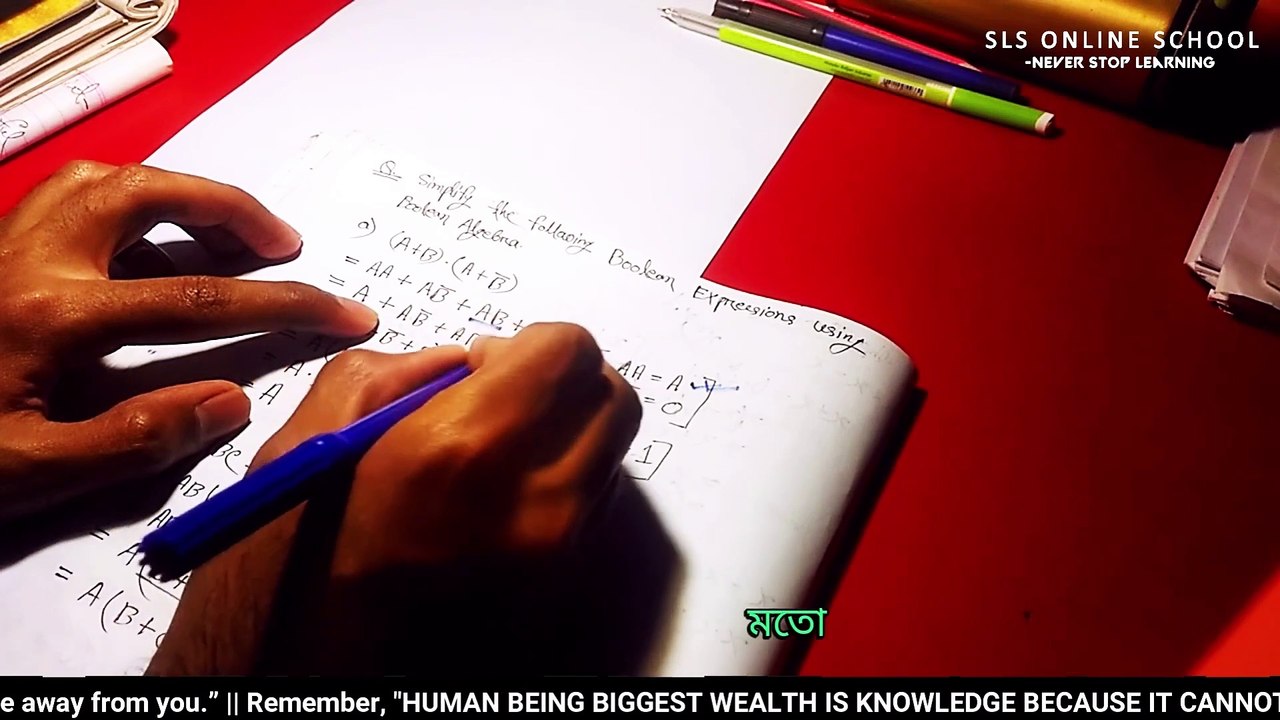 3 - Simplification of Boolean Expression using Boolean Theorem(1)