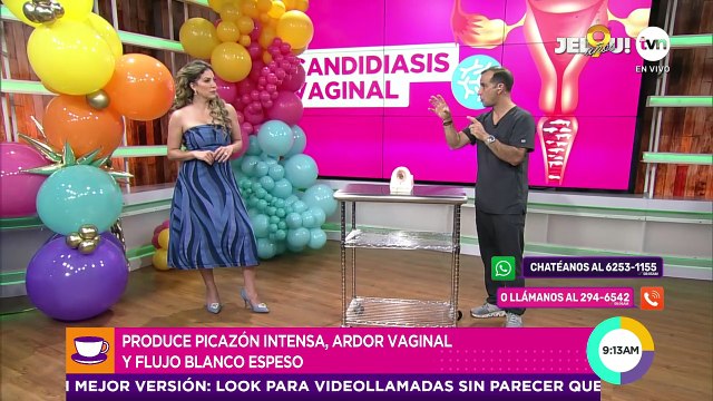 La candidiasis vaginal es una infección