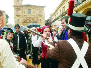 Los protagonistas del 9 de mayo en Oviedo