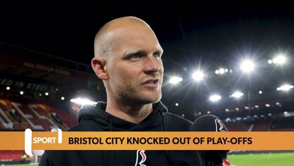 Bristol City knocked out of play-offs