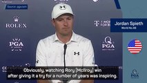 Spieth 'inspired' by McIlroy's career Grand Slam success