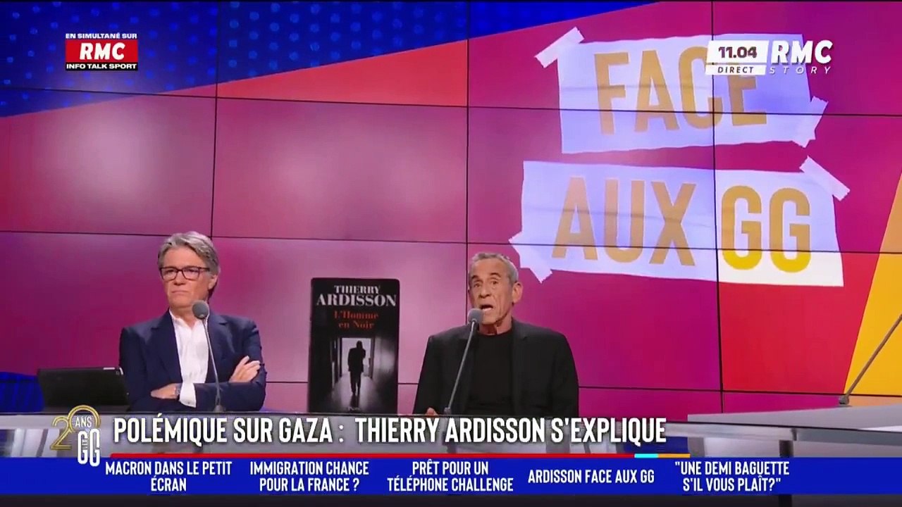 La riposte de Thierry Ardisson sur RMC : "Léa Salamé nous a présenté le Dr Pitti comme Mère Thérésa sans nous dire que c'était un politique qui s'est présenté pour Place Publique", le parti de son mari