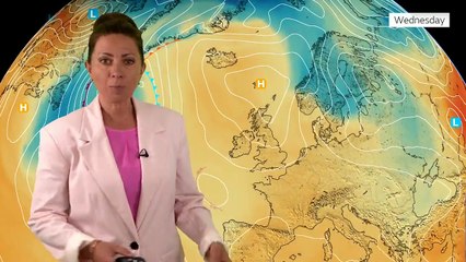 Met Office Tuesday Evening Weather Forecast 13/05/2025