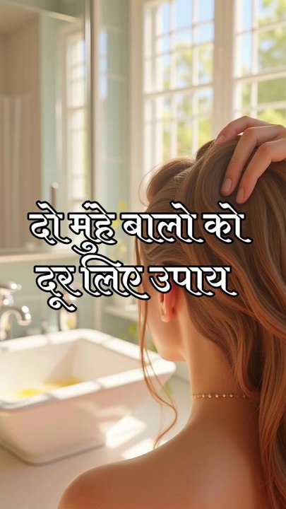 Remedies for split hair in Hindi