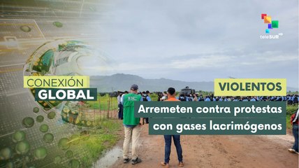 Denuncian a cuerpos policiales en El Salvador por desalojo violento