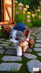 Curious Kitten Mailman