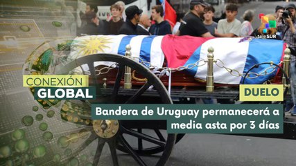 Uruguayos recuerdan el legado de Pepe Mujica