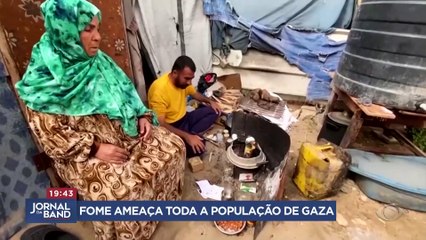 Fome ameaça toda a população da Faixa de Gaza