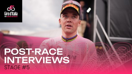Giro d'Italia 2025 Stage 5: Exclusive Post-Race Interviews 🎙️