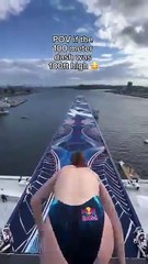 SPRINTING 100FT HIGH