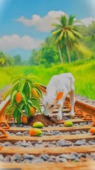 Why train hit the mango tree. #animals #firebrigade😱 #facebookviral #jalpari #foryouシ #BunnyAdventure #trend #amazingfacts #animation #indian #bestoftheday #trending #explore  #cartoon #Amazing #shorts #AI #duck #animals @follwer @Highlights