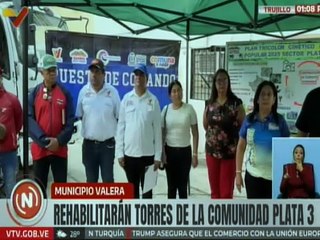 Trujillo I En el mcpio. Valera realizan mejoras de infraestructura en torres de la comunidad Plata 3