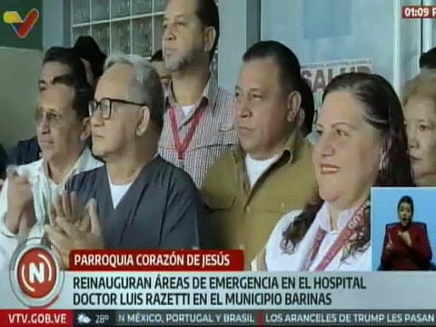Barinas I En el Hospital Doctor Luis Razetti del mcpio. Barinas reinauguran las áreas de emergencia