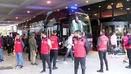 Trabzonspor kafilesi, Gaziantep’te