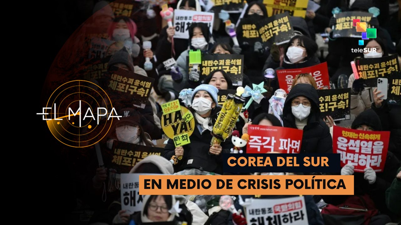 Mapa 13-05-25: CAOS POLÍTICO EN COREA DEL SUR