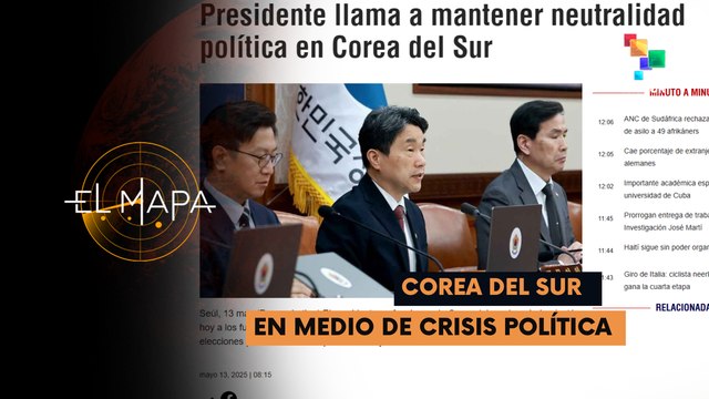 Escala 13-05-25: Presidente llama a mantener neutralidad política en Corea del Sur