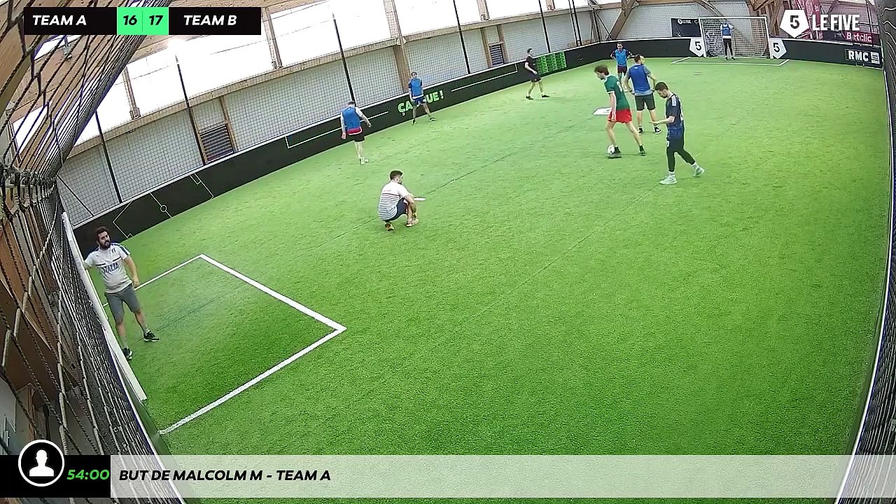 But de Malcolm M - Team A