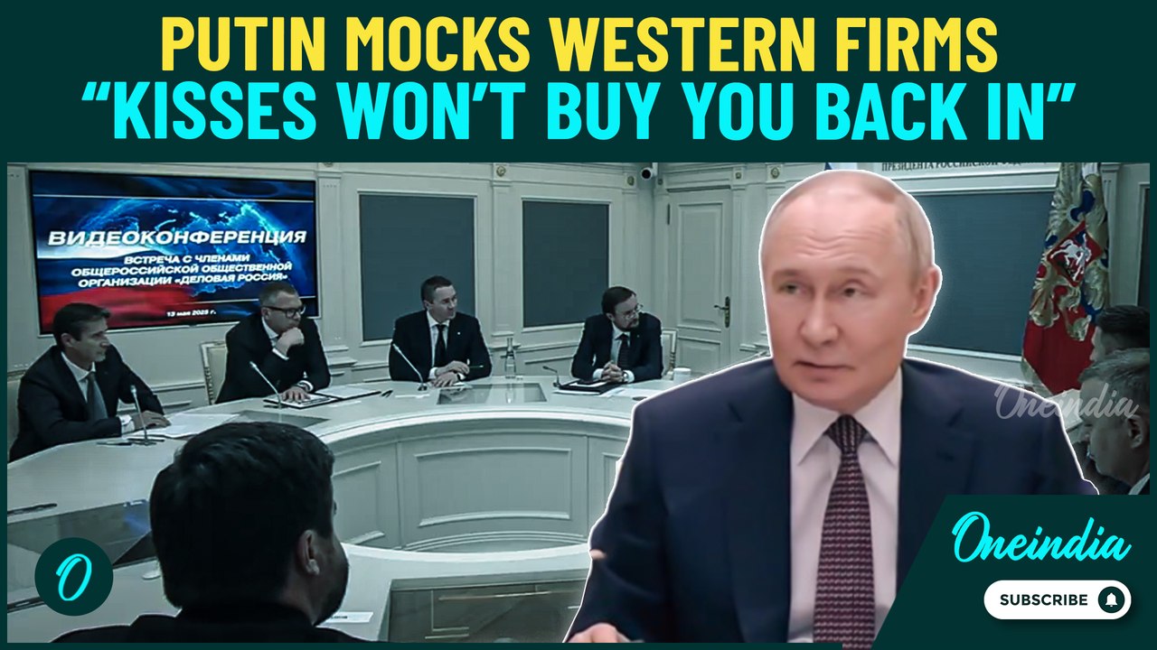 Putin Humiliates Western Companies 'Begging' to Re-Enter Russia — ‘1,000 Reasons to Keep You Out’
