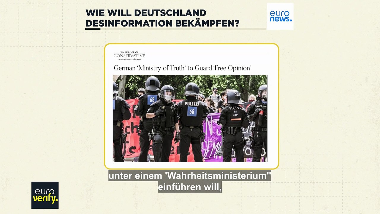 Faktencheck: Will die deutsche Regierung die Meinungsfreiheit einschränken?