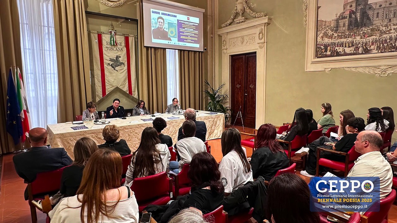 GAROUS ABDOLMALEKIAN al Premio Internazionale Ceppo 2025 - Salone del Libro di Torino