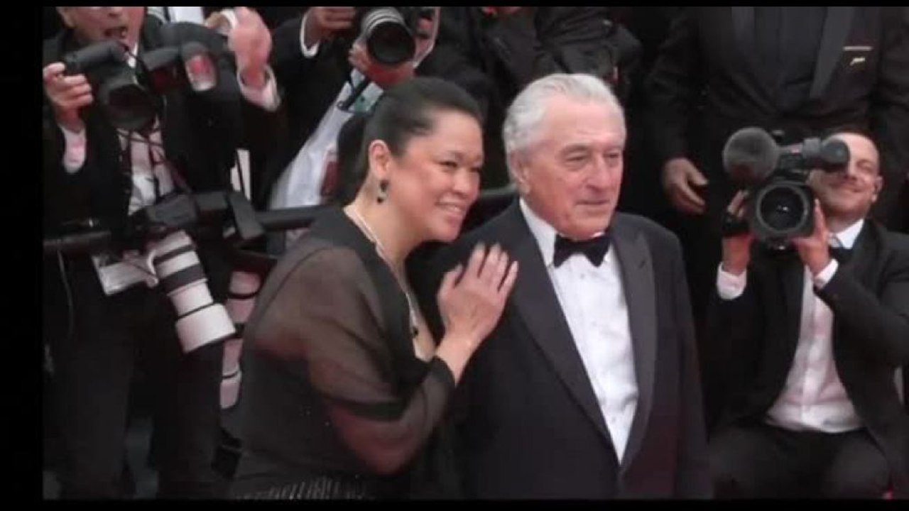 Robert De Niro alla cerimonia d'apertura del festival di Cannes